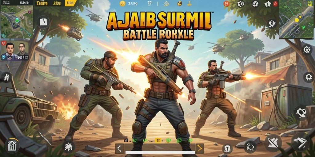 Gameplay Battle Royale AJAIB11 yang memikat dan mendebarkan.