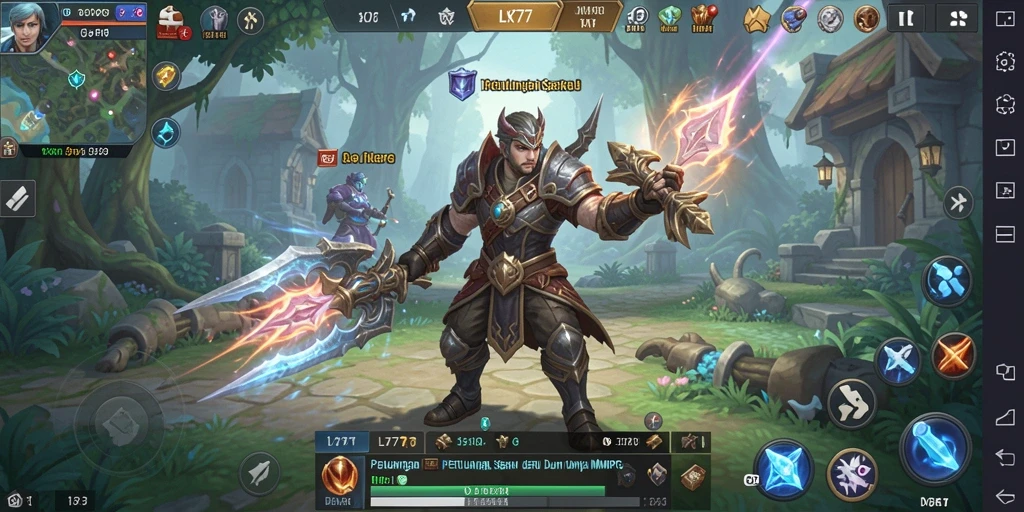 Gameplay seru LK777 dengan berbagai petualangan MMORPG.