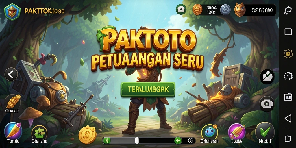 Screenshot aksi seru dari gameplay PAKTOTO yang penuh petualangan.