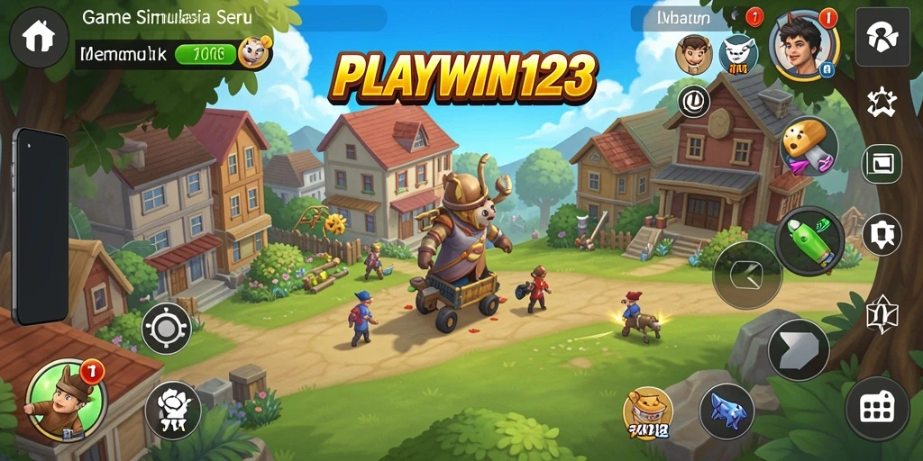 Tampilan gameplay seru di PLAYWIN123 dengan interaksi yang menarik.