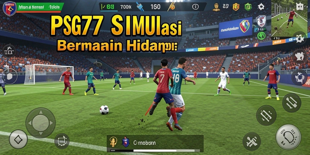 Tampilan gameplay PSG77 yang realistis dan interaktif dalam simulasi kehidupan.