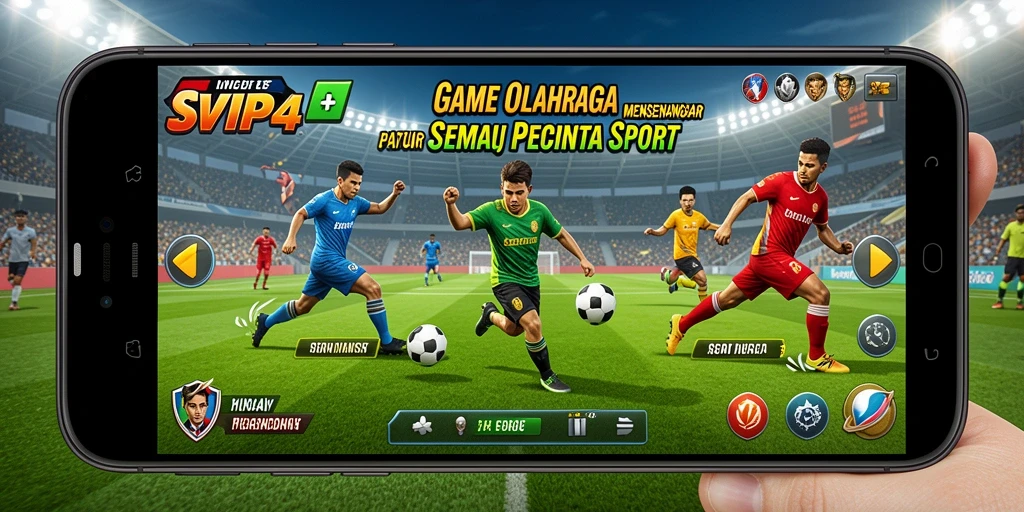 Tampilan gameplay SVIP4 yang menegangkan dan kompetitif.