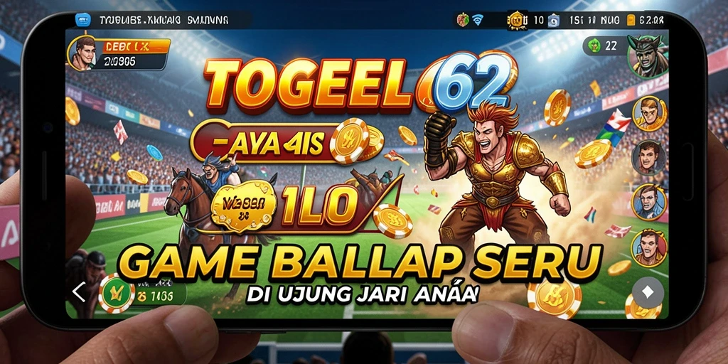 Gameplay balap cepat dan menegangkan TOGEL62 di lintasan berbagai lingkungan.