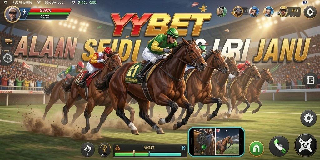 Gameplay seru balapan mobil dalam YYBET.